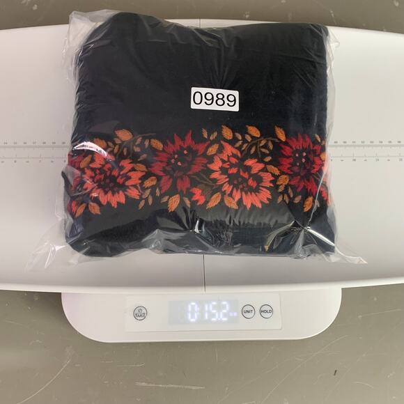 Sarah Spencer Wool Embroidered Floral Jacket Black Boho Cottagecore PS - Picture 6 of 6